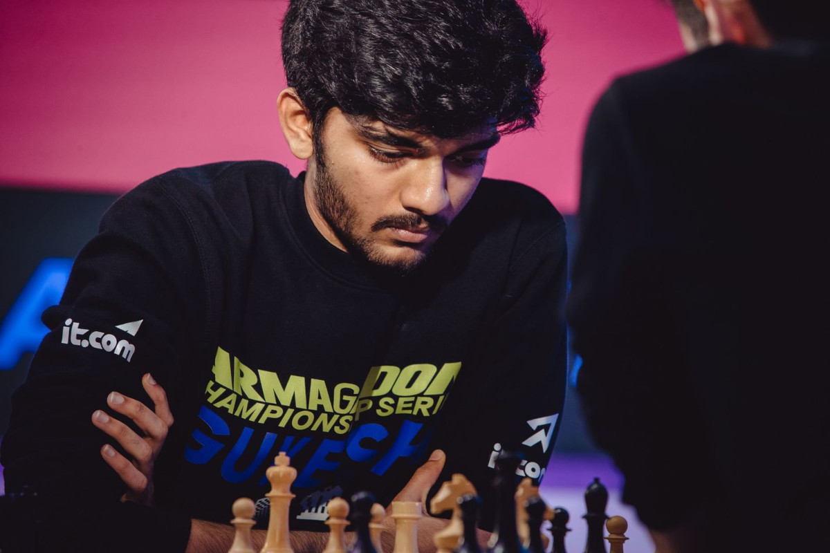 The chess games of Dommaraju Gukesh