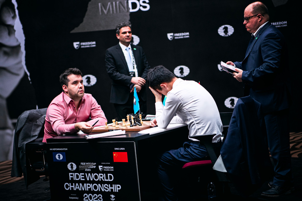 World Championship Game 7: Ding crashes and burns in time trouble