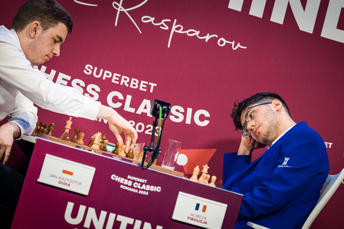 Superbet Classic 7: Firouzja & Mamedyarov grab 1st wins