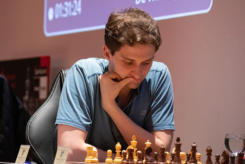Tata Steel Chess R11: Donchenko sole leader in the Challengers