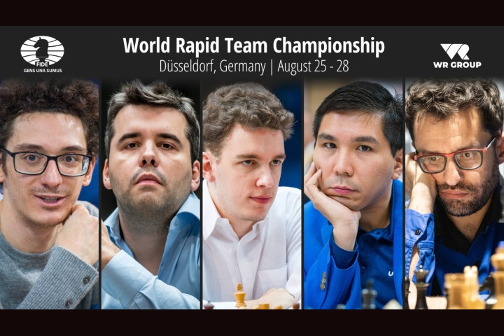 Clash of titans in Düsseldorf: World Rapid Team Championship