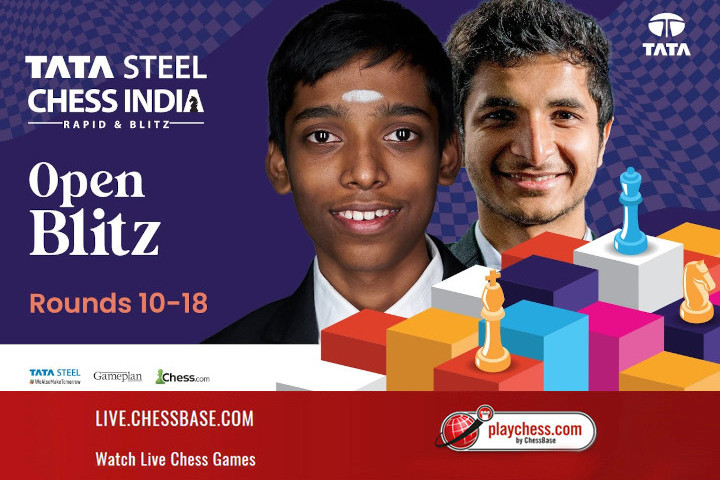 Tata Steel Chess India Blitz 2023 Day 1