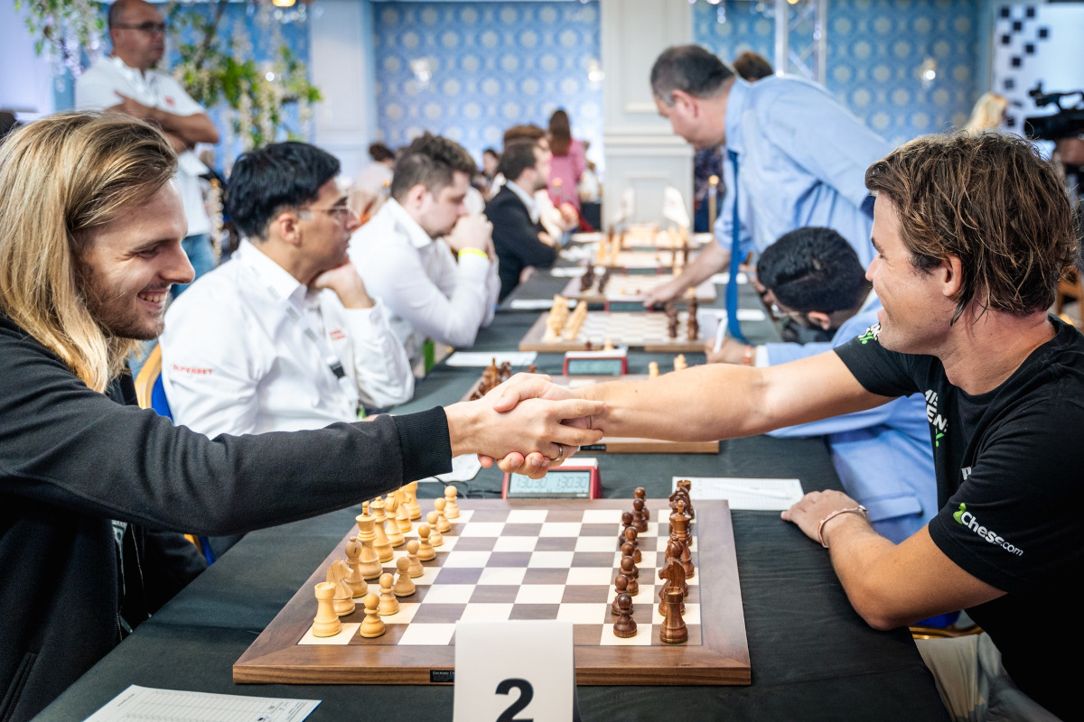 World Chess Championship Match tied after 13 games – European