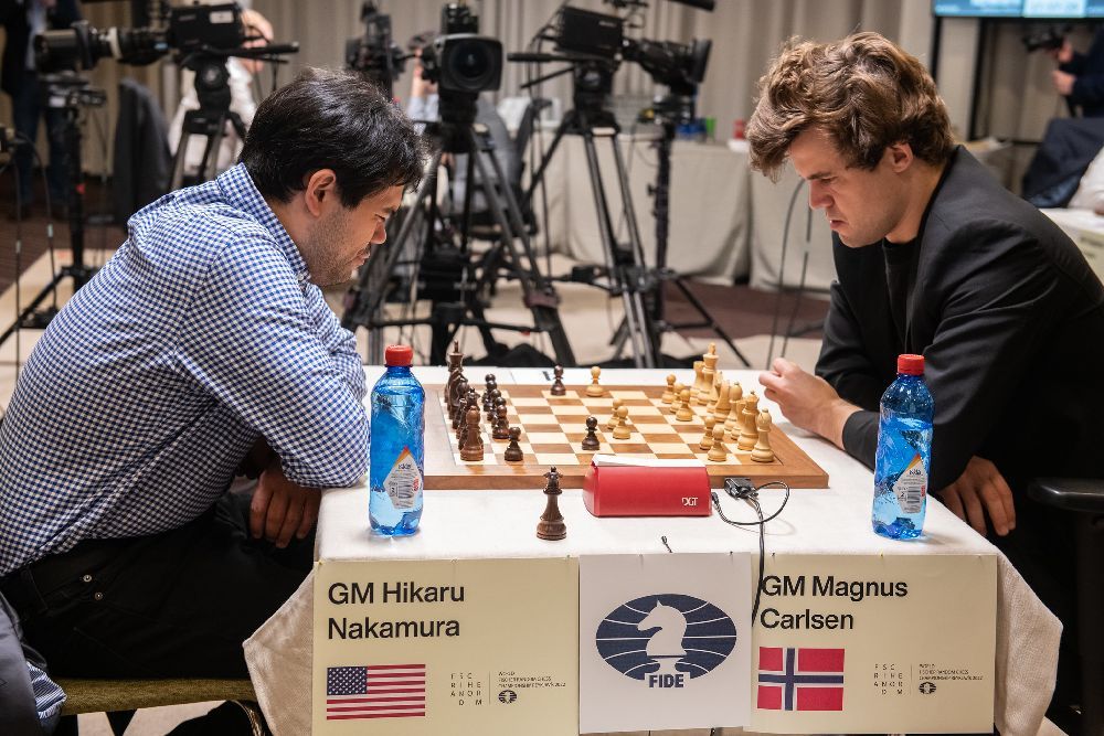 chess24.com on X: To stay in contention in Qatar, Carlsen really needs to  grind out this endgame!  #QatarMasters2023   / X