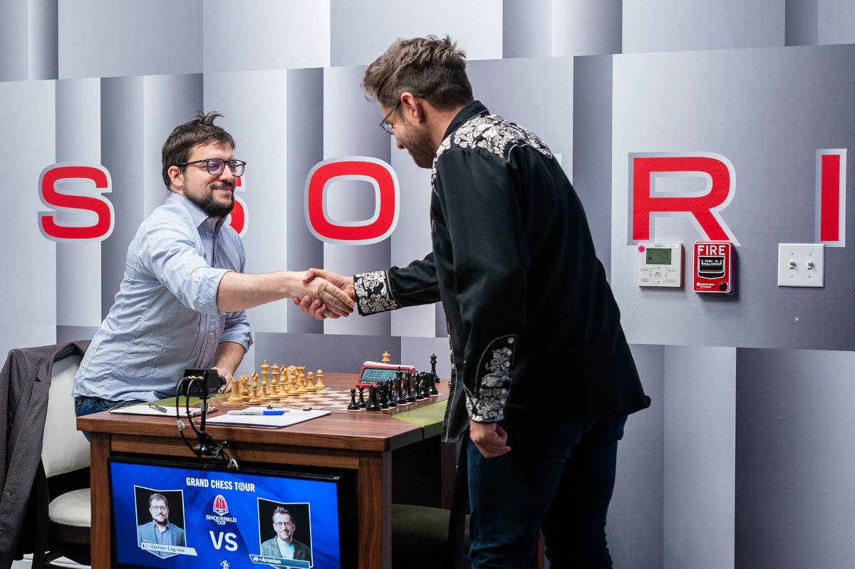 This moment when Richard Rapport learned his game vs Jan-Krzysztof Duda is  postponed. Picture by Lennart Ootes for #grandchesstour…