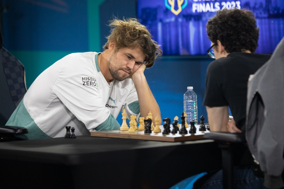 Magnus Carlsen faced Alireza Firouzja in Winner's Final of Generation
