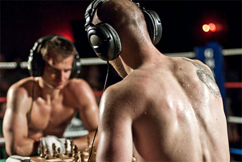 Current Middleweight Chessboxing World Champion Sven Editorial