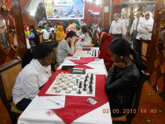 GM Bassem Amin and WGM Khaled Mona are 2015 African champions – Chessdom