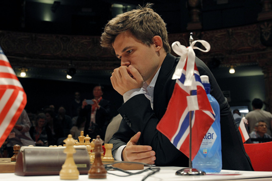 Magnus Carlsen beats Hikaru Nakamura in battle of chess' big guns -  ABC17NEWS