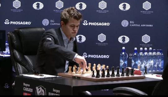 AlphaZero on Carlsen-Caruana Games 1-8