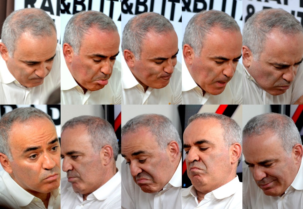 Kasparov's many faces