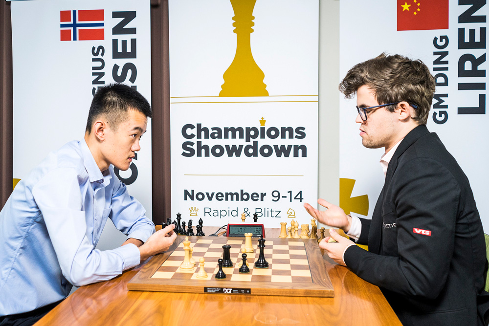 On Chess: World Champion Magnus Carlsen Shares Champions Showdown