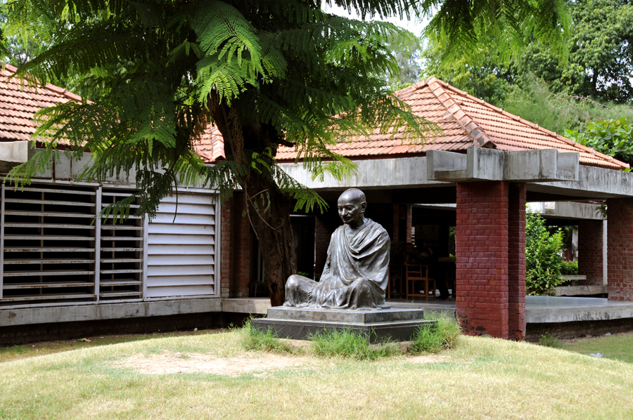 Gandhi's house