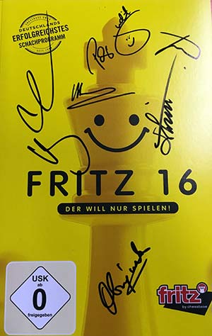 Autographed Fritz 16 cover