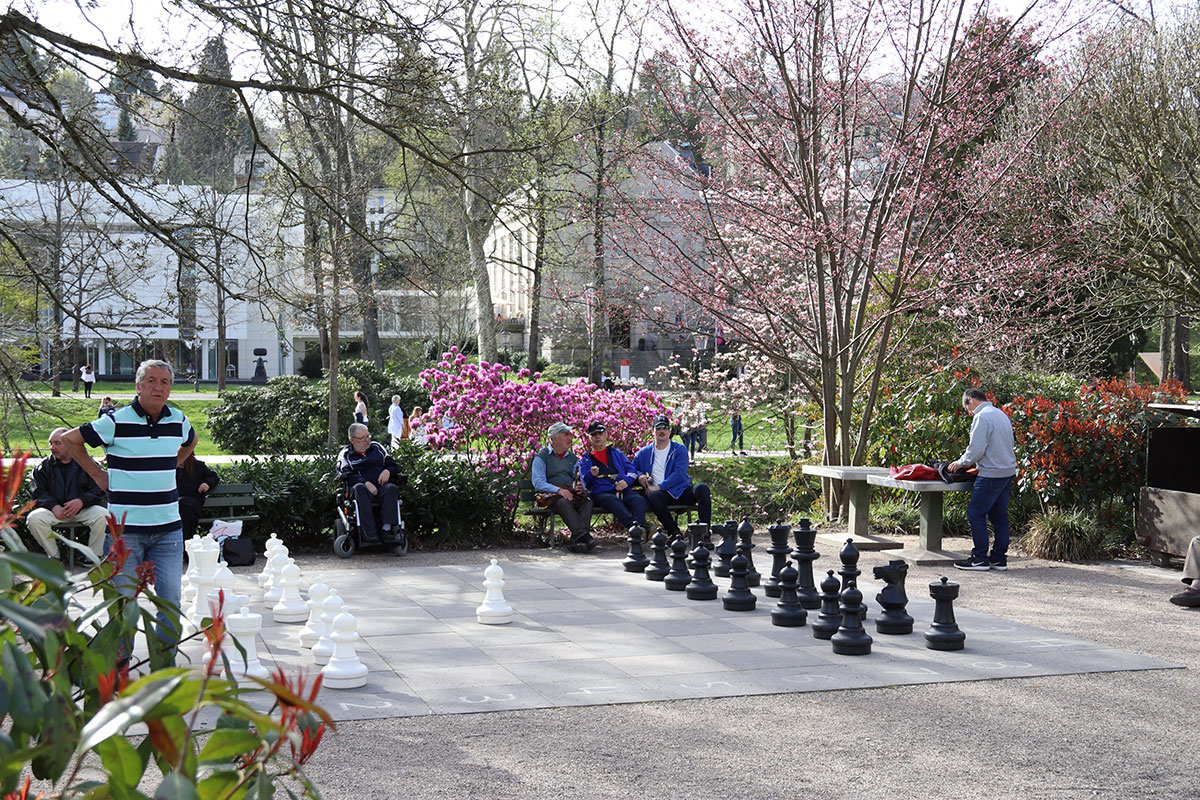 outdoor chess