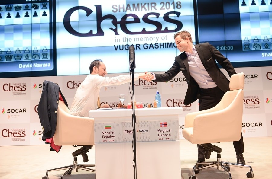 Topalov and Carlsen