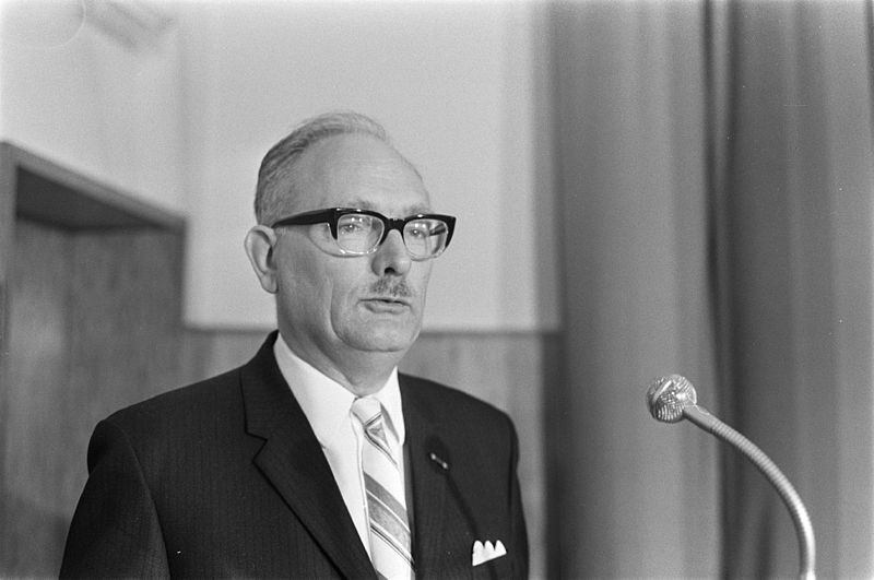 Johan van Hulst in 1969