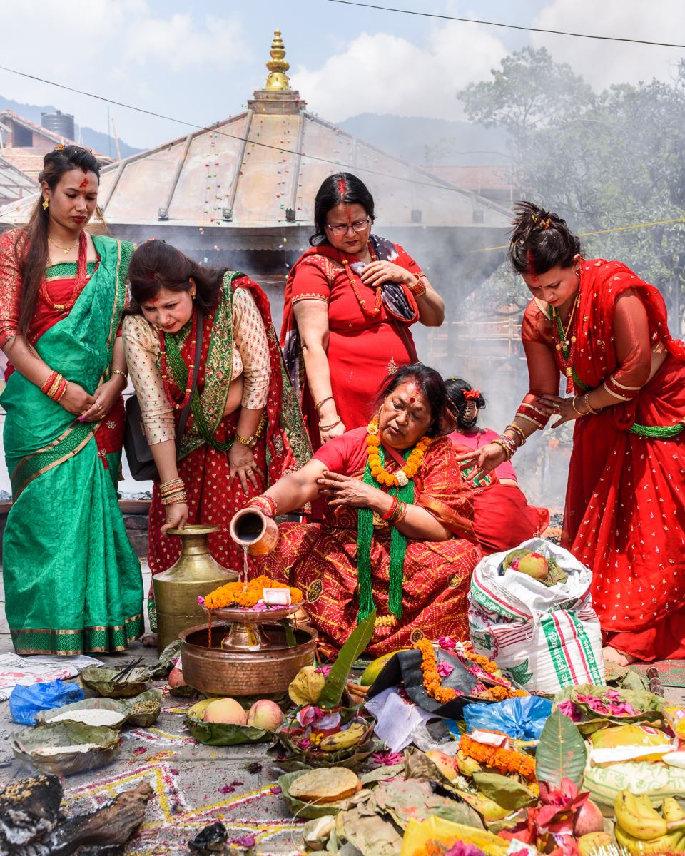 women in ritual