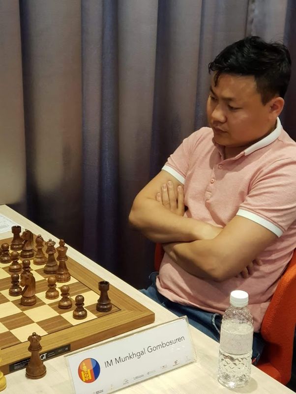 Mongolian IM Munkhgal Gombosuren at the QCD-Prof Lim Kok Ann Grandmasters Invitational 2018 