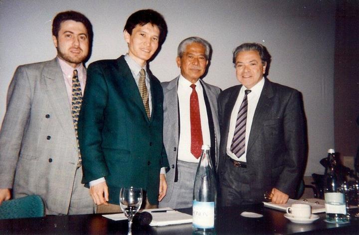 Bachar Koatly, Kirsan Ilyumzhinov, Florencio Campomanes, Joaquim Durao