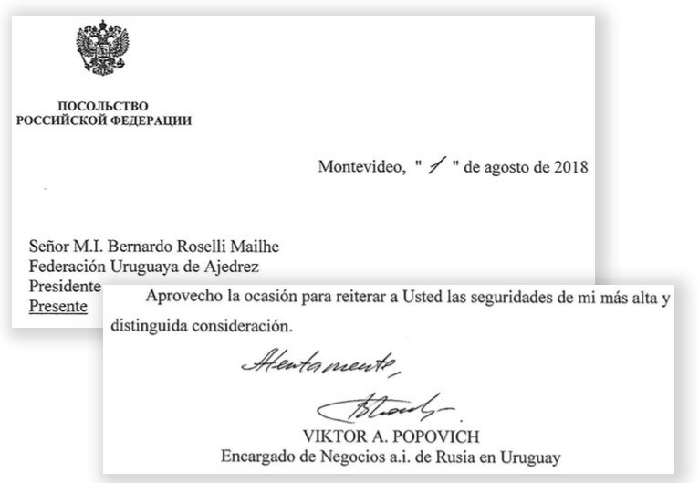 Uruguay letter