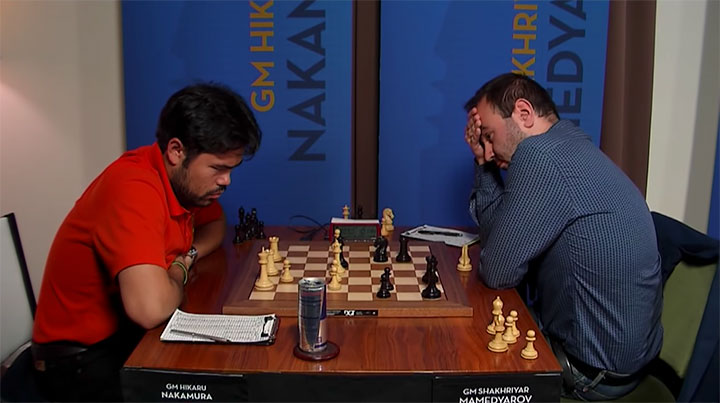 Nakamura and Mamedyarov