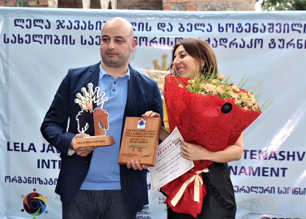 Telavi Mayor with Lela