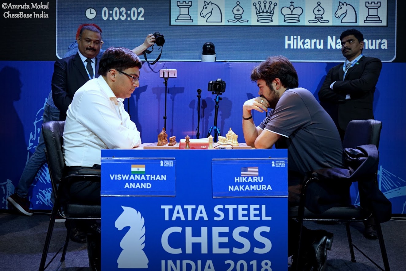 Rematch: Vishy Anand vs Praggnanandhaa, Tata Steel Chess India 2018