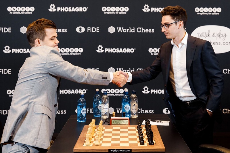 World Chess Championship Game 2: Carlsen 'Grovels' To Draw After Caruana's  Opening Surprise 