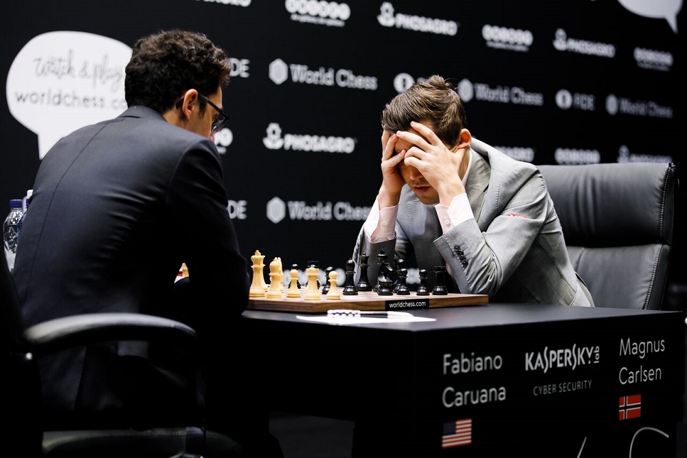 How damaging to chess is it that the recent Carlsen v Caruna World Chess  Championship match produced (in the main classical games) 12 draws in 12  games? - Quora