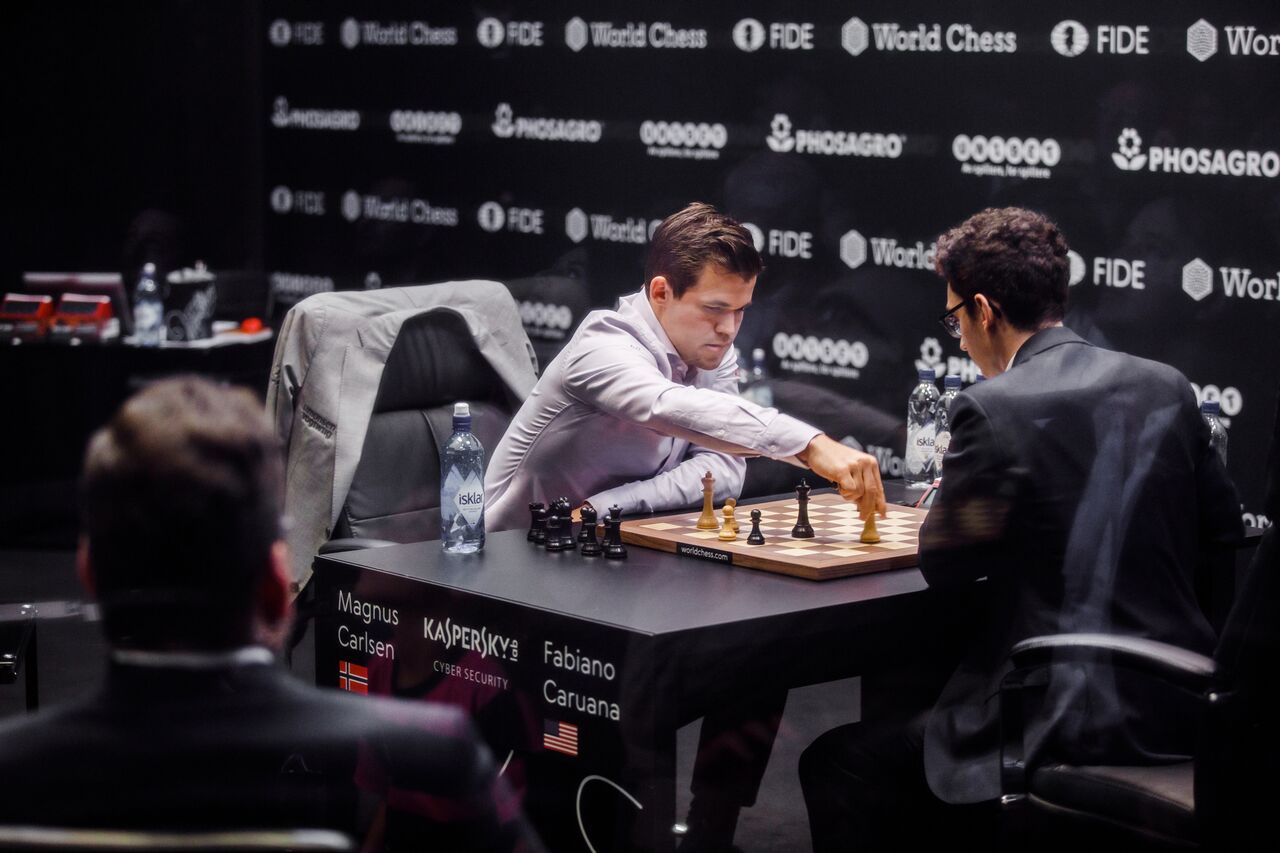 World Chess Championship 2018 - Tiebreak Rapid Game 3 Secrets : Magnus  Carlsen vs Fabiano Caruana 