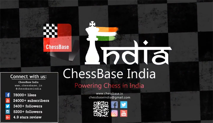ChessBase India Banner