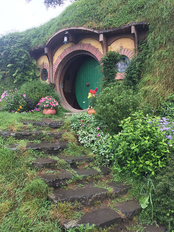 Hobbiton movie set