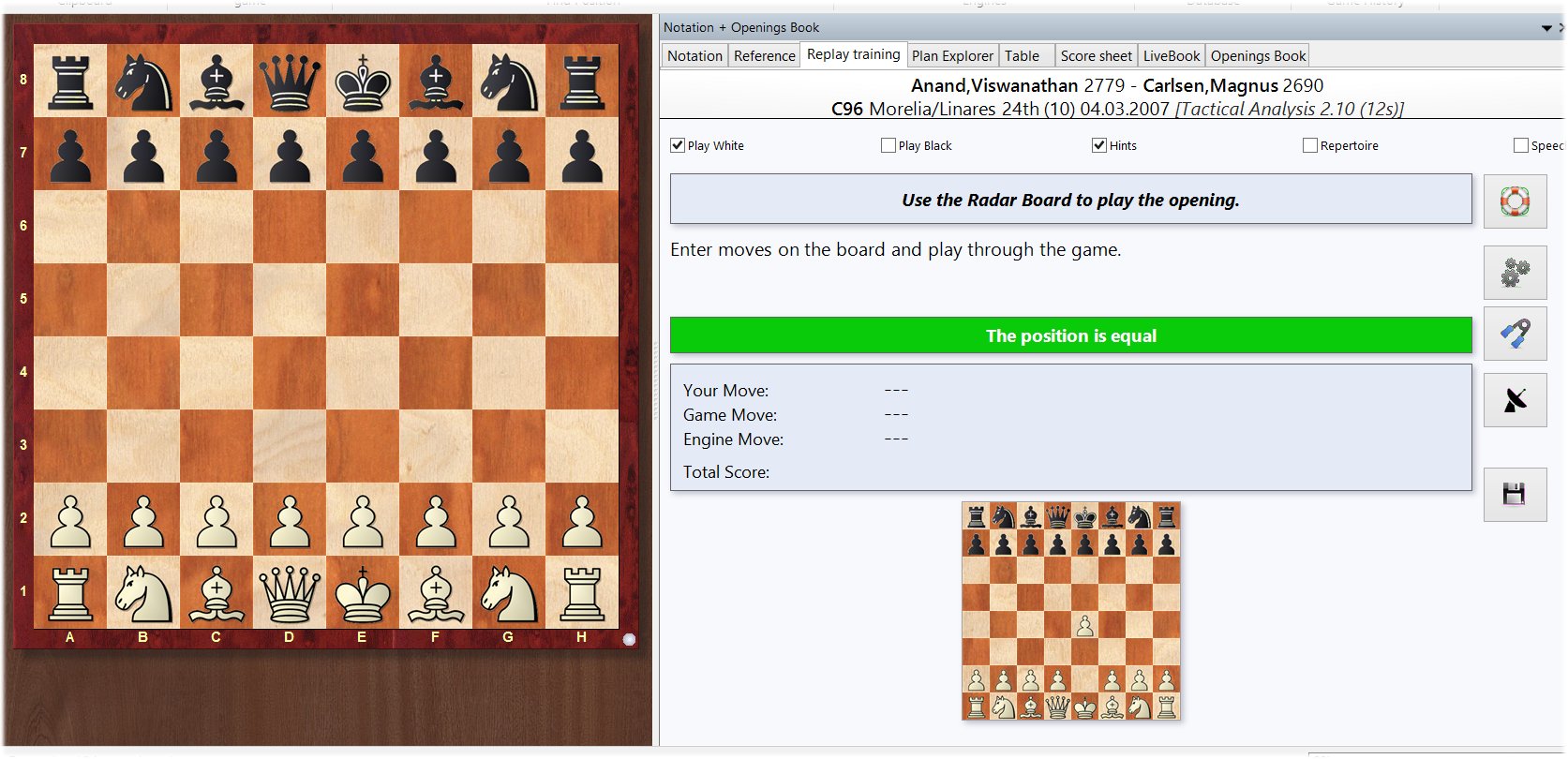 Chessbase Tutorial: How to save and analyze your game? 