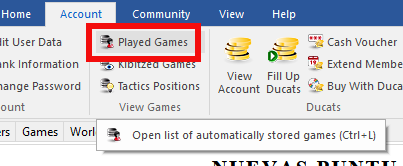 How to save your games at playchess.com?