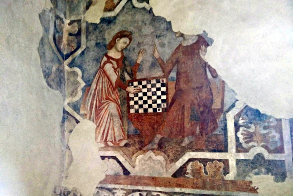 chess mural