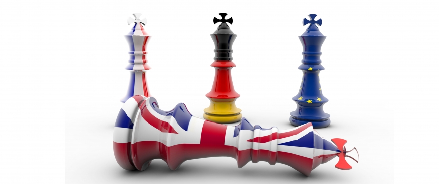 Brexit chess pieces