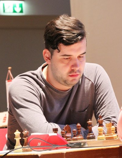 Ian NEPOMNIACHTCHI, RUS, Russia, Russian Federation, left Leinier DOMINGUEZ  PEREZ, USA, United States of America, match: Leinier Dominguez - Ian  Nepomniachtchi Third matchday of the Sparkassen Chess-Meeting 2019 on  16.07.2019 in Dortmund