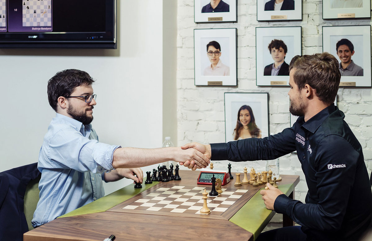 Vachier-Lagrave and Carlsen