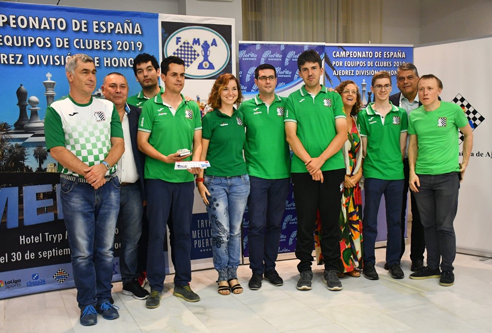 Beniajan Duo Chess, Spanish Team Chess Championship