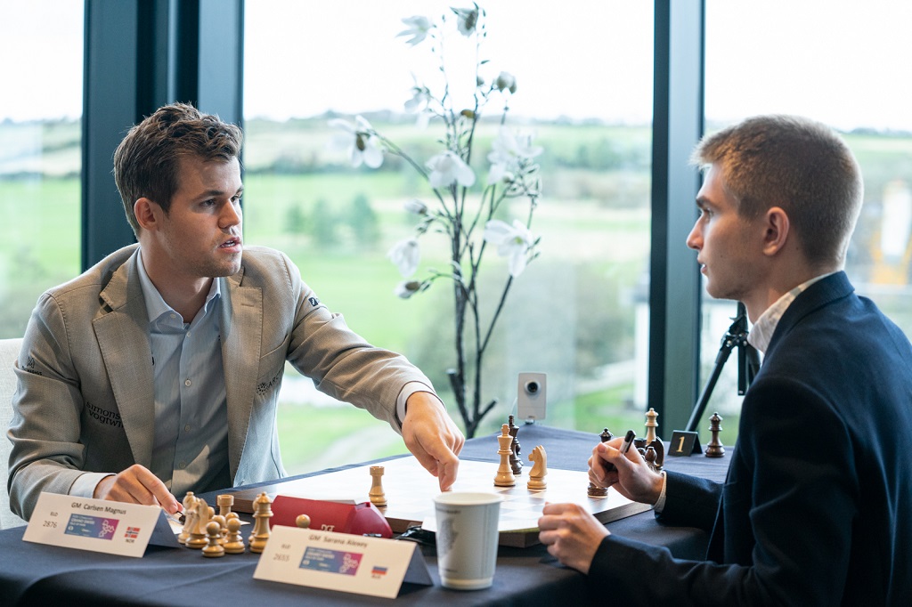 Magnus Carlsen, Alexey Sarana