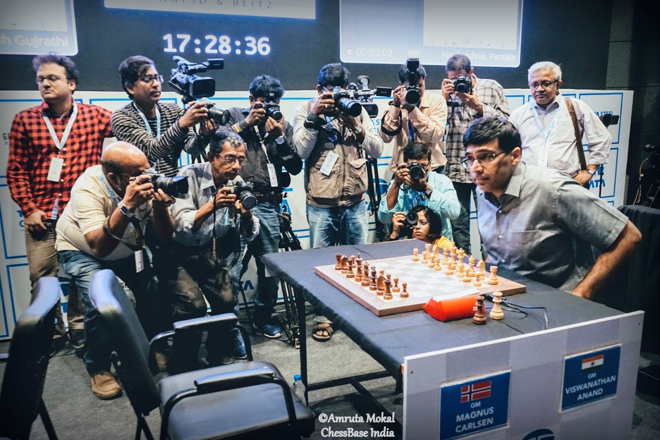 Vishy Anand vs Magnus Carlsen  Tata Steel Chess India Blitz 2019 