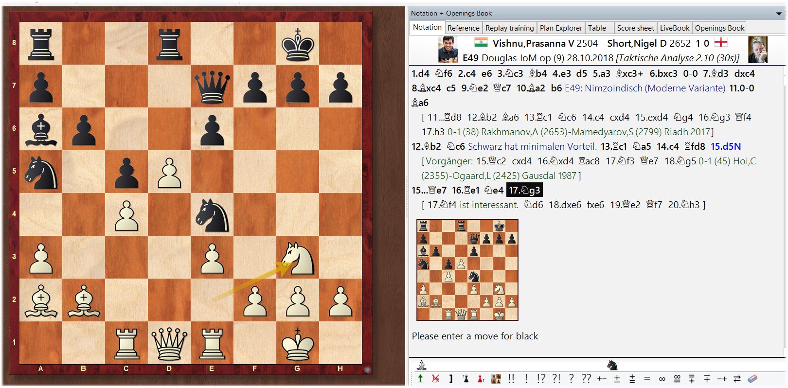Drill openings using ChessBase 15 : r/chess