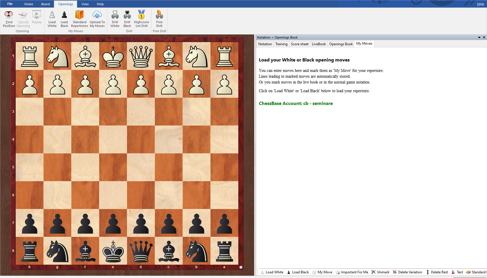 Fritz Online - ChessBase Account