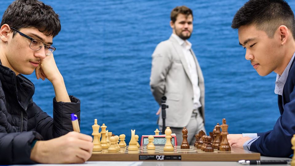 Alireza Firouzja, Magnus Carlsen, Jeffery Xiong