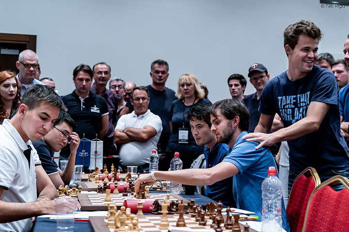 Magnus Carlsen, Nils Grandelius