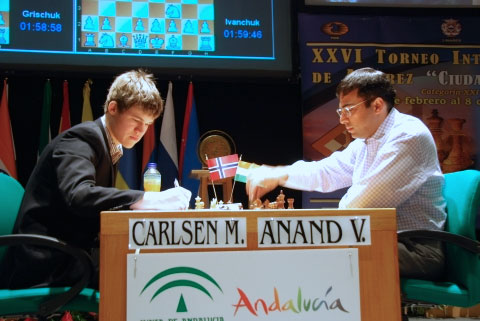 Magnus Carlsen, Viswanathan Anand