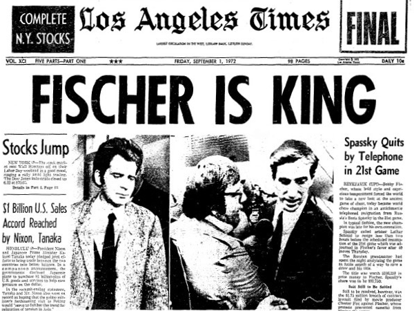 The Fischer King: Recalling four days in 1964 when Bobby Fischer brought  his game to Louisiana, News