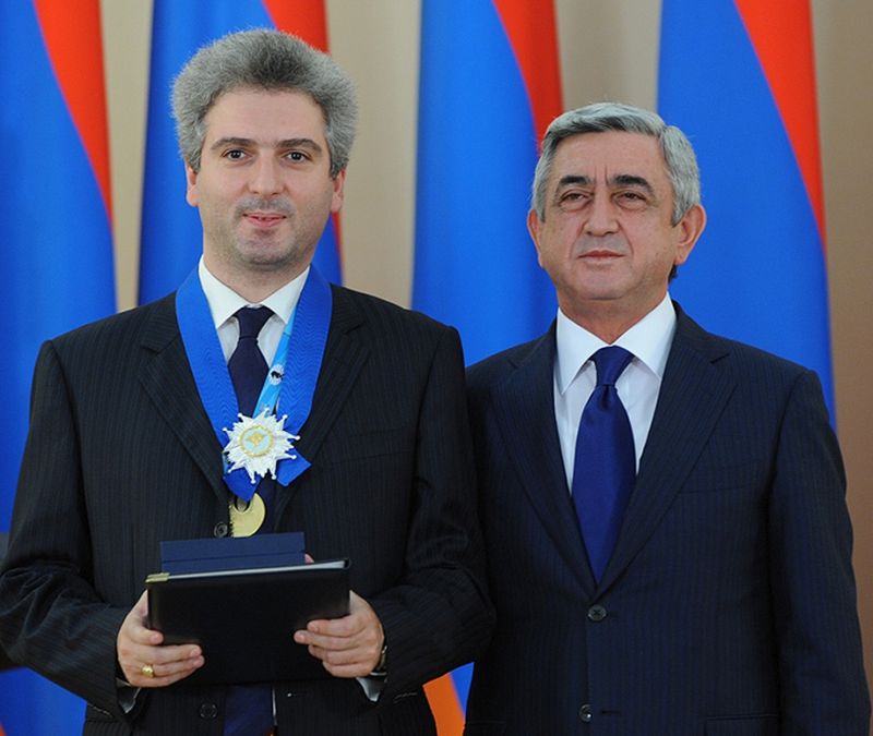 Vladimir Akopian, Serzh Sargsyan