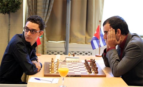 Fabiano Caruana, Leinier Domínguez